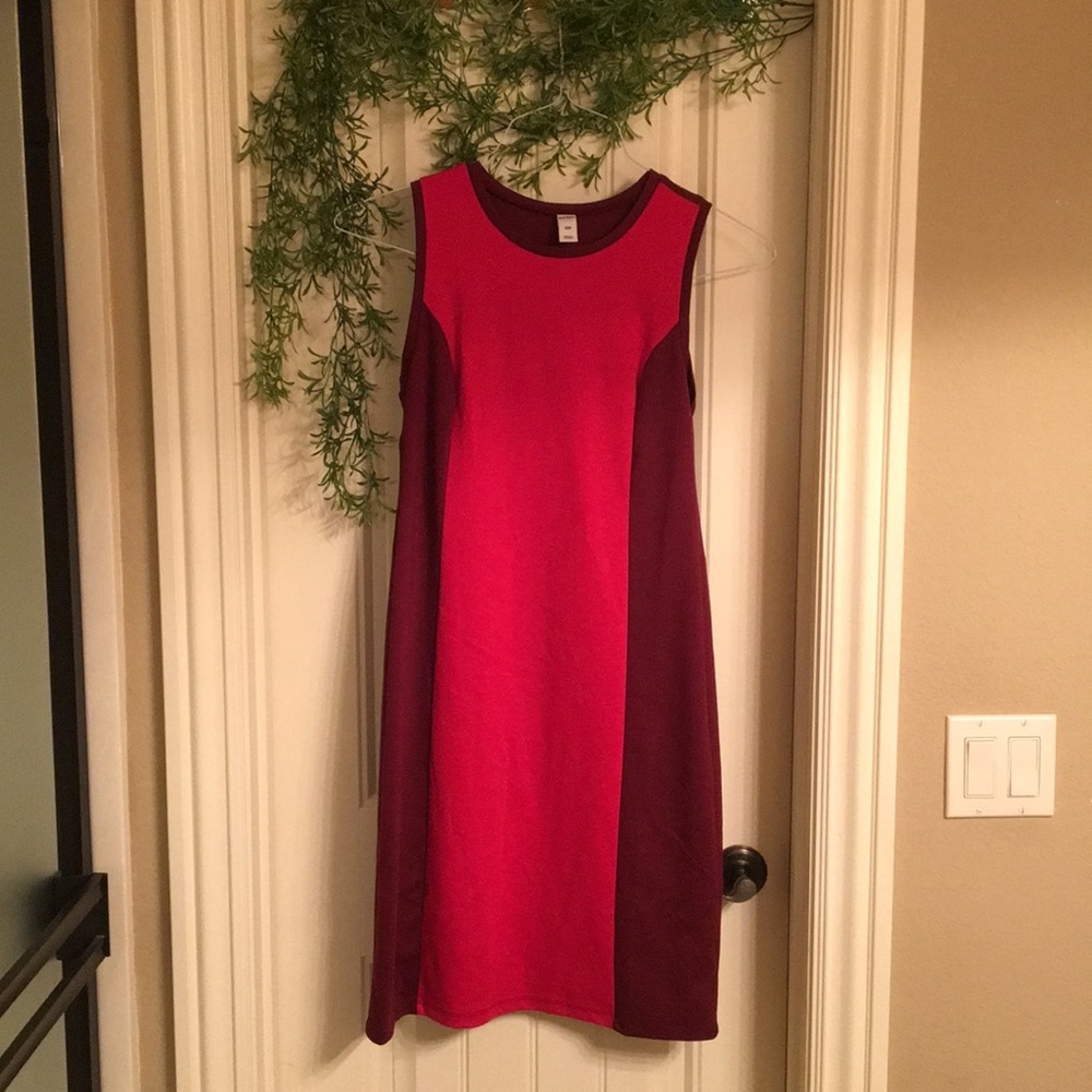 Old Navy color block dress